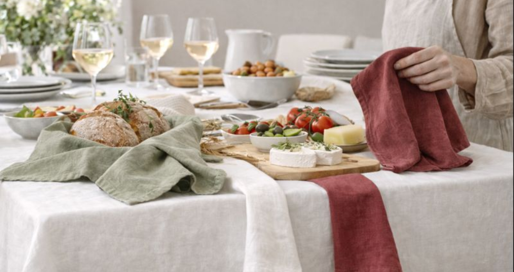 LINEN KITCHEN TOWELS